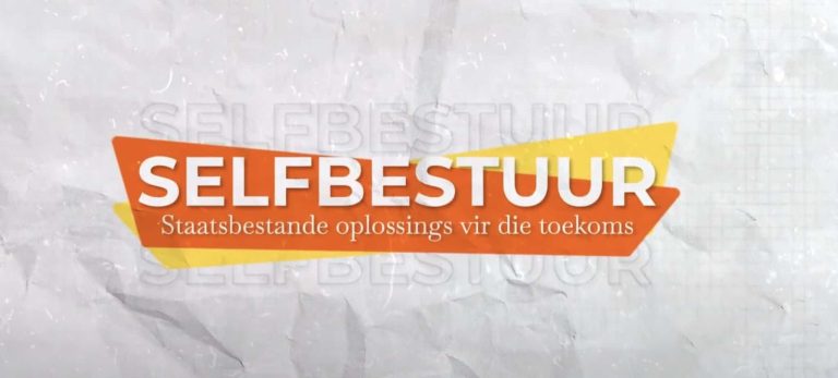 Selfbestuur: AfriForum stel dokumentêr oor gemeenskapsfederalisme bekend