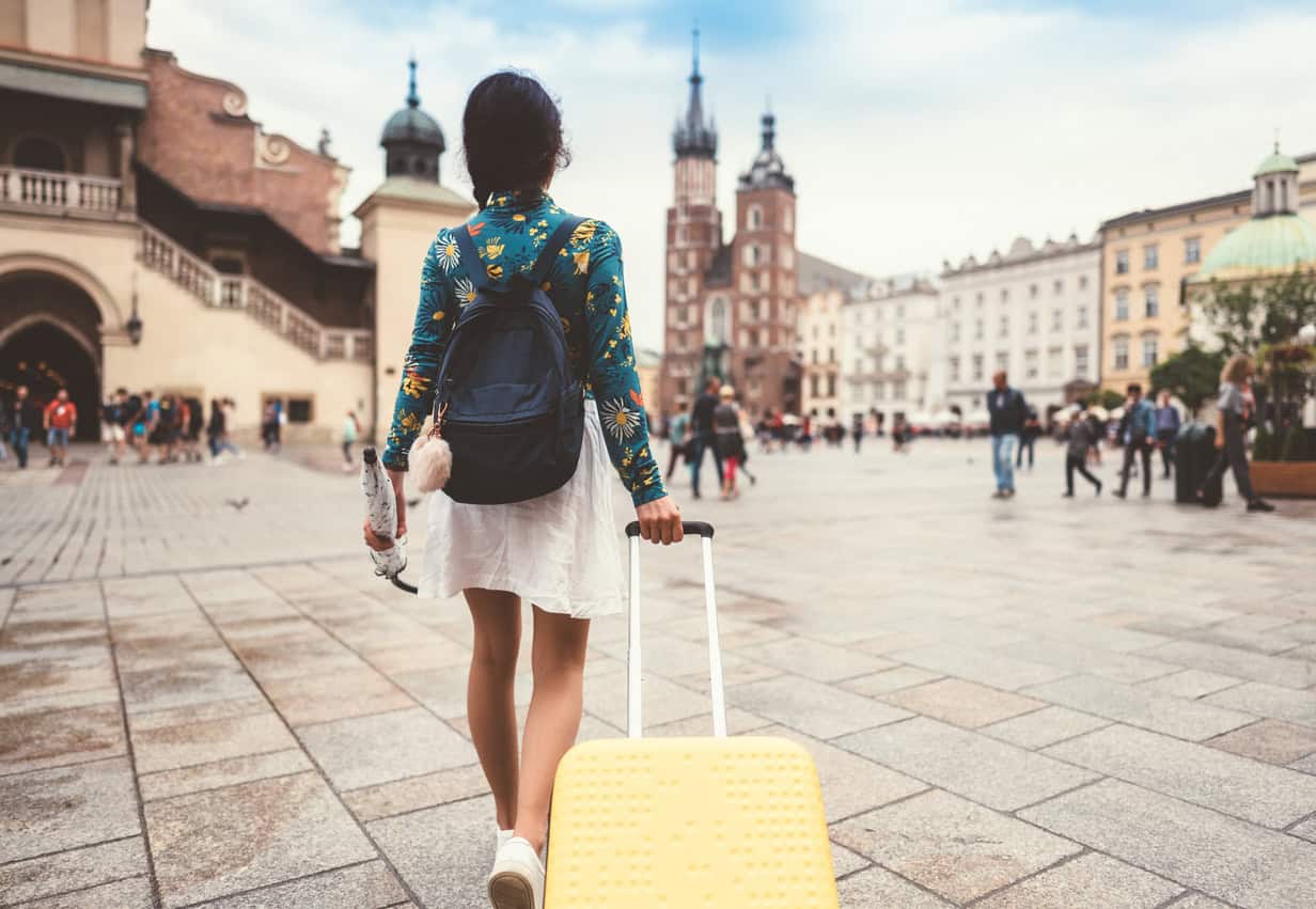 Solo traveler in Krakow