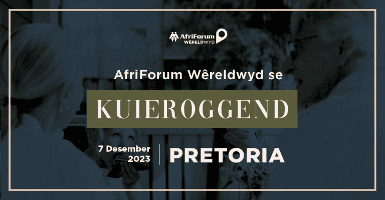 AfriForum Wêreldwyd se kuieroggend vir enigeen met kinders of kleinkinders in die buiteland