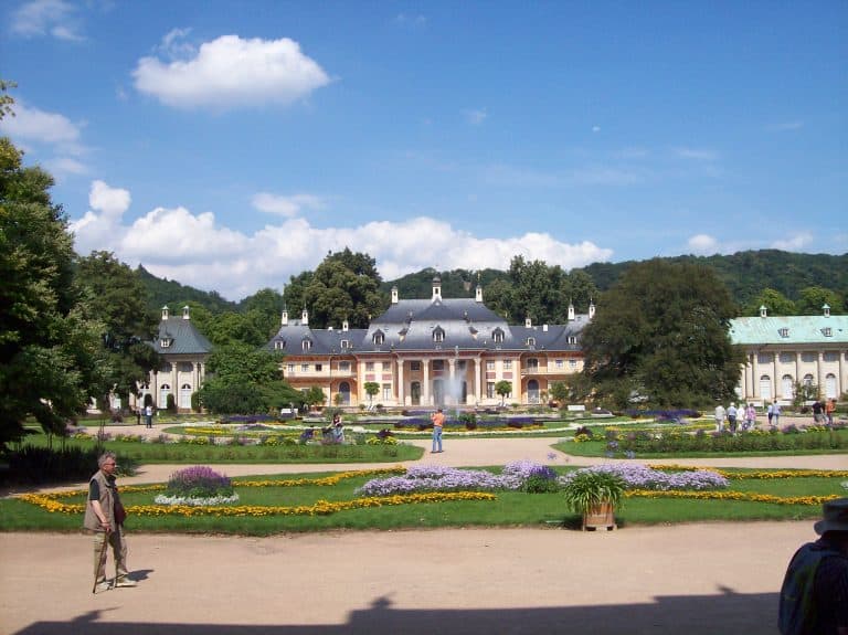 Schloss Pillnitz near Dresden in Germany