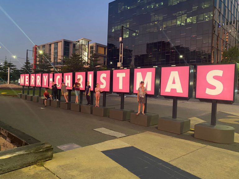 Christmas celebrations in Melbourne