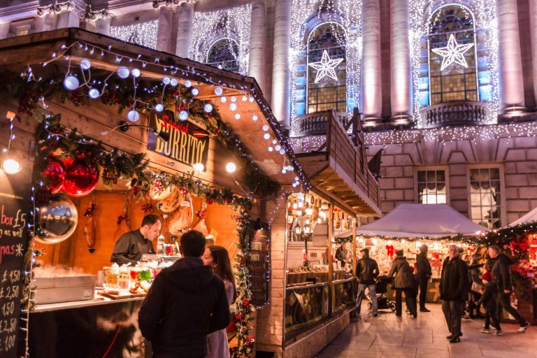 A traditional Christmas celebration in Ireland