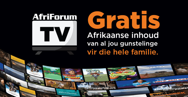 AfriForumTV. Vermaak. Gratis. Aanlyn.