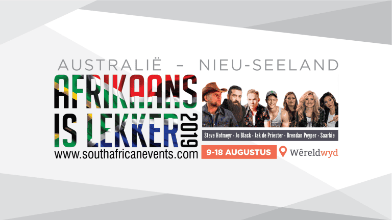 Afrikaans is Lekker 2019: Australië – Nieu-Seeland