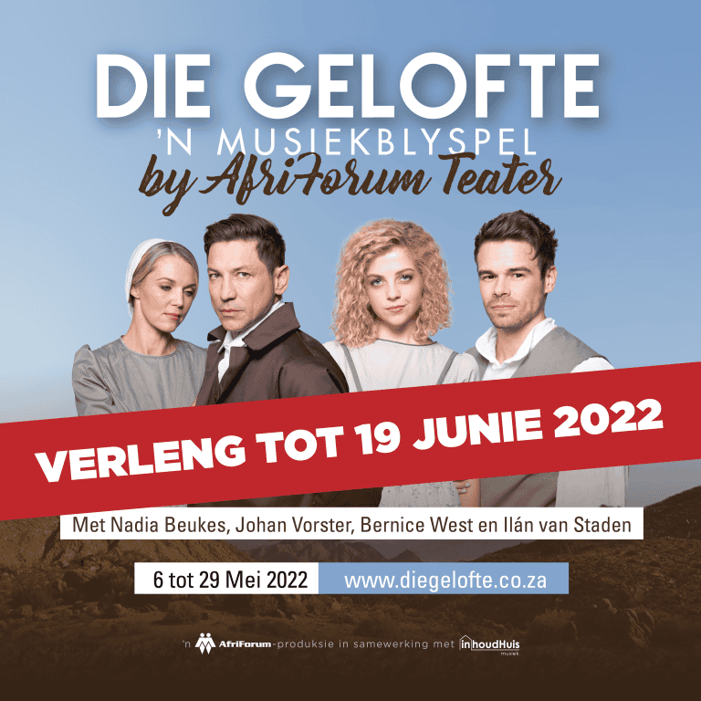 Die Gelofte-musiekblyspel se speelvak tot 19 Junie verleng ná kaartjies uitverkoop