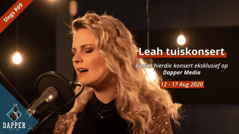 Dapper Media bied aan: Leah Tuiskonsert