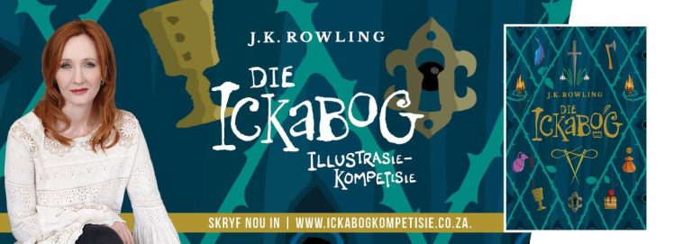 Tekenkompetisie en kinderverhaal deur JK Rowling, gratis aanlyn in Afrikaans