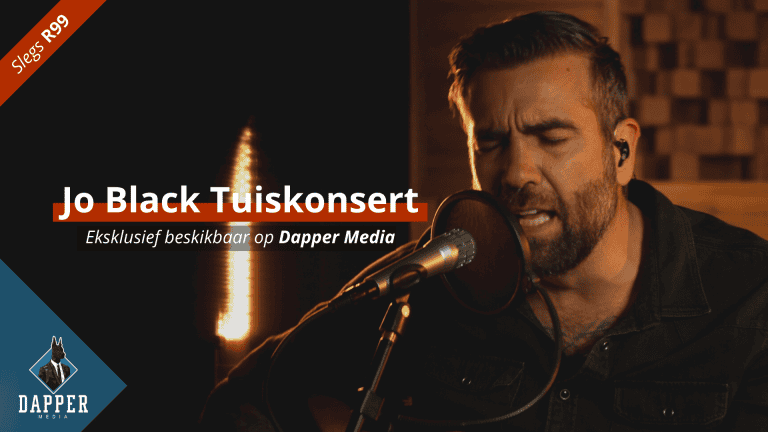 Dapper Media bied aan: Jo Black Tuiskonsert