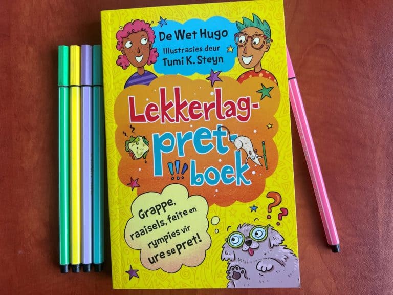 De Wet Hugo se ‘Lekkerlag-pretboek’