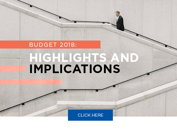 Newsflash: Budget 2018