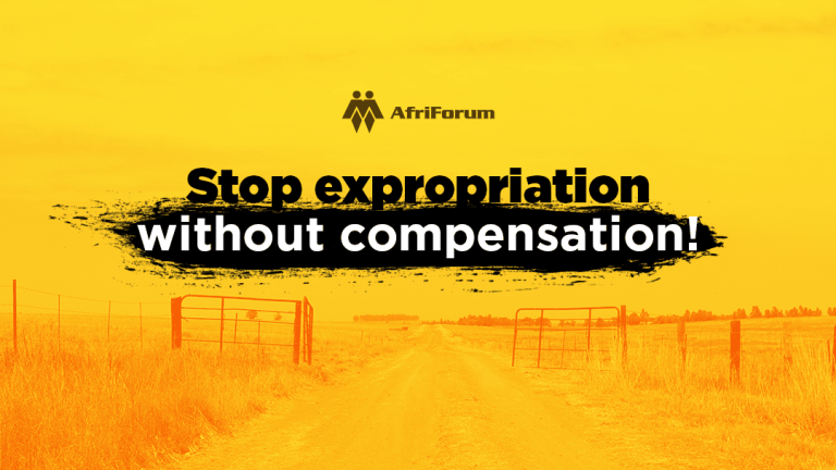 AfriForum’s warnings about expropriation without compensation confirmed by Mashatile’s comments in Parliament