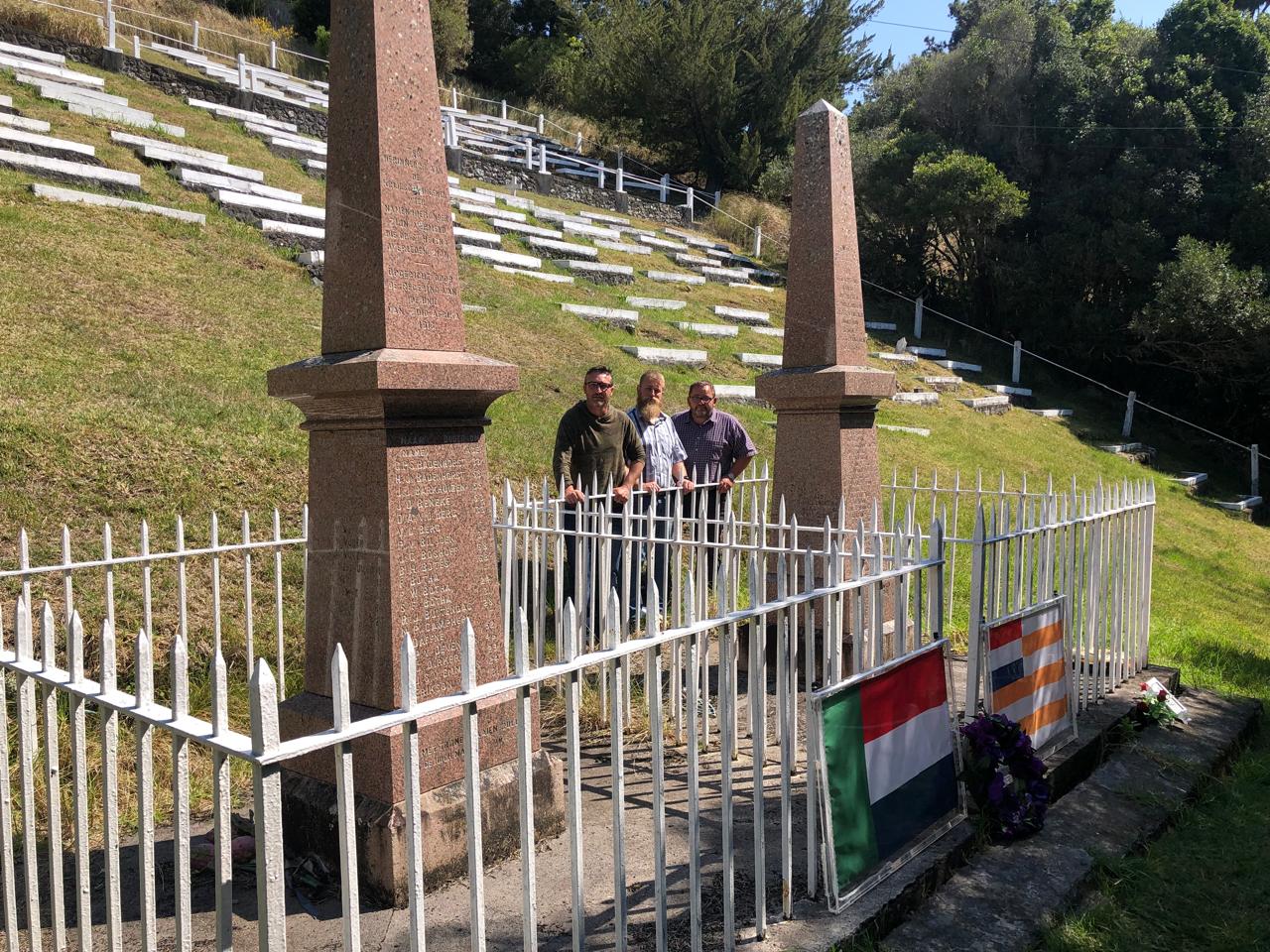 Boer graves on St Helena